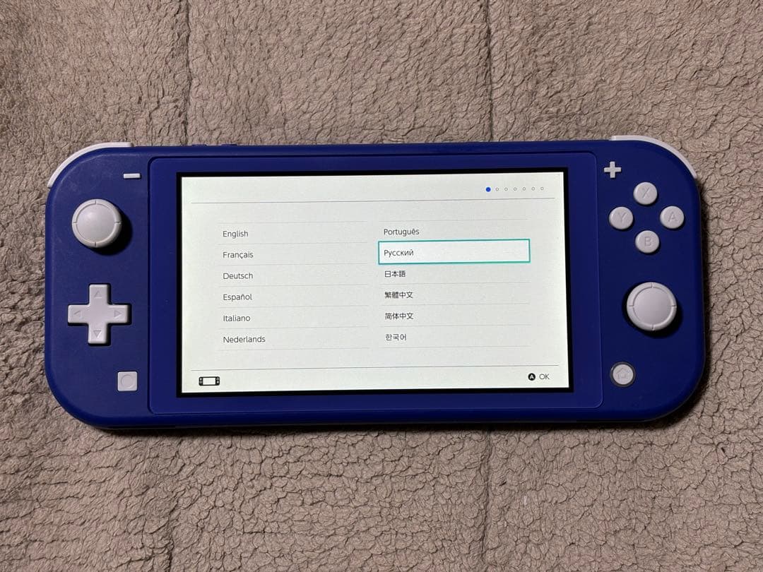 さ*ダ様 マリカ8DX付 Nintendo Switch Lite ブルー 本体