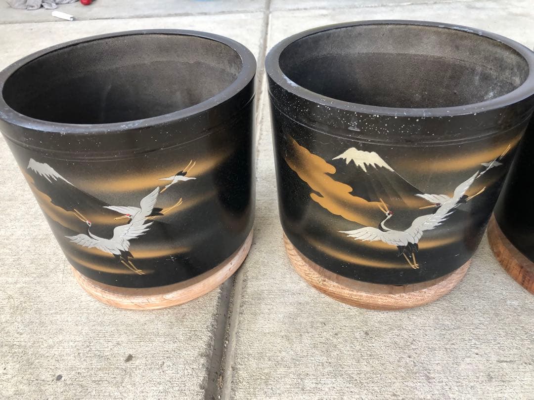 火鉢4個セット(E67)