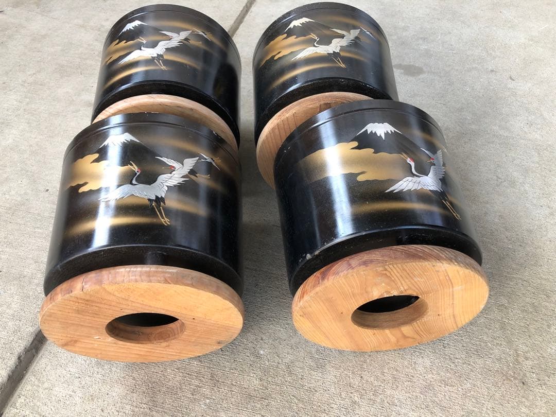 火鉢4個セット(E67)