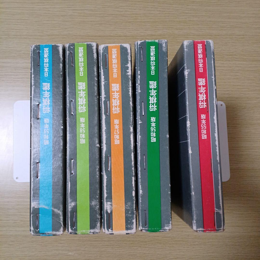 将棋　将棋年鑑　５冊セット