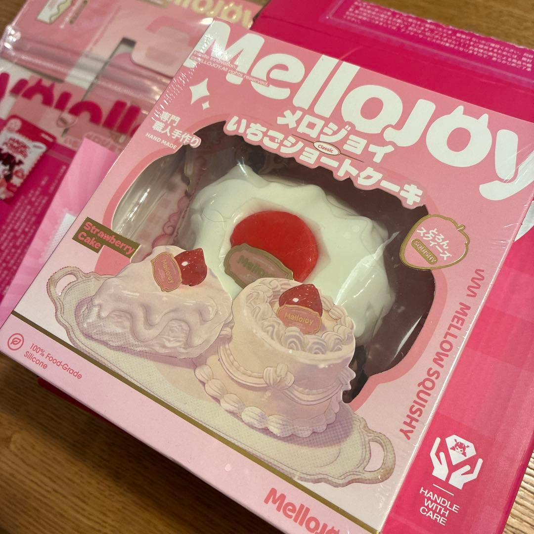 Mellojoy ショートケーキ スライス スクイーズ