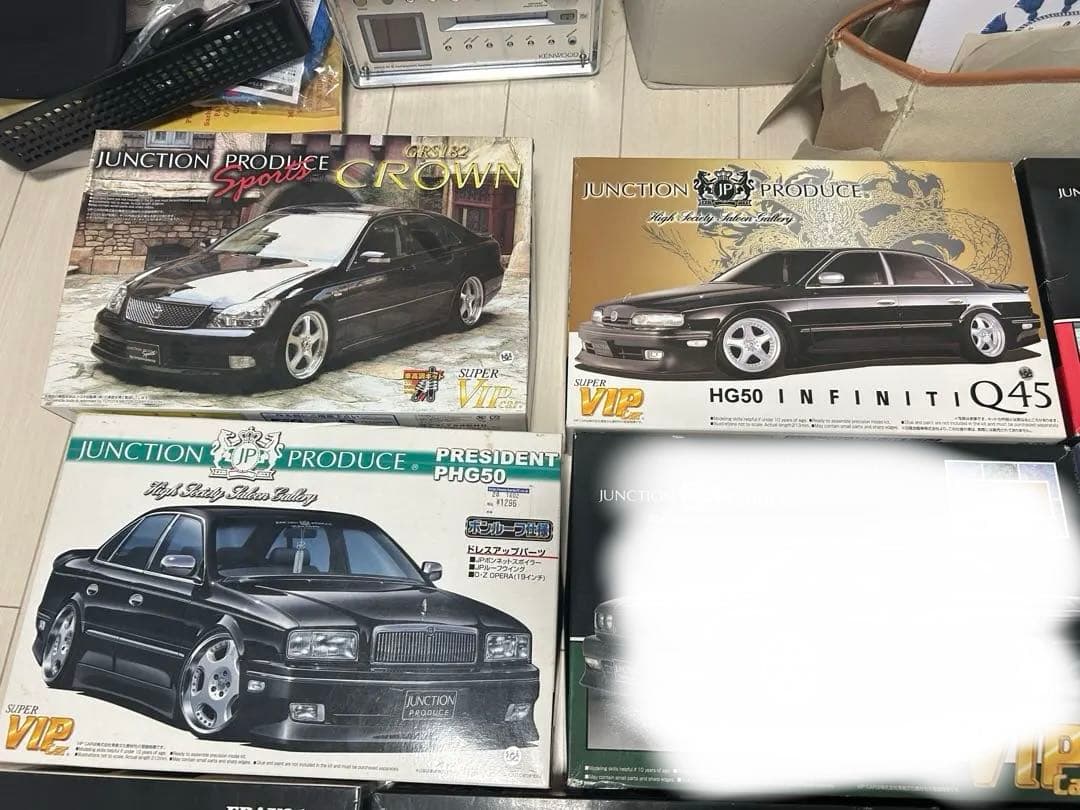 当時物！！　ジャンクション　プラモデル　大量セット