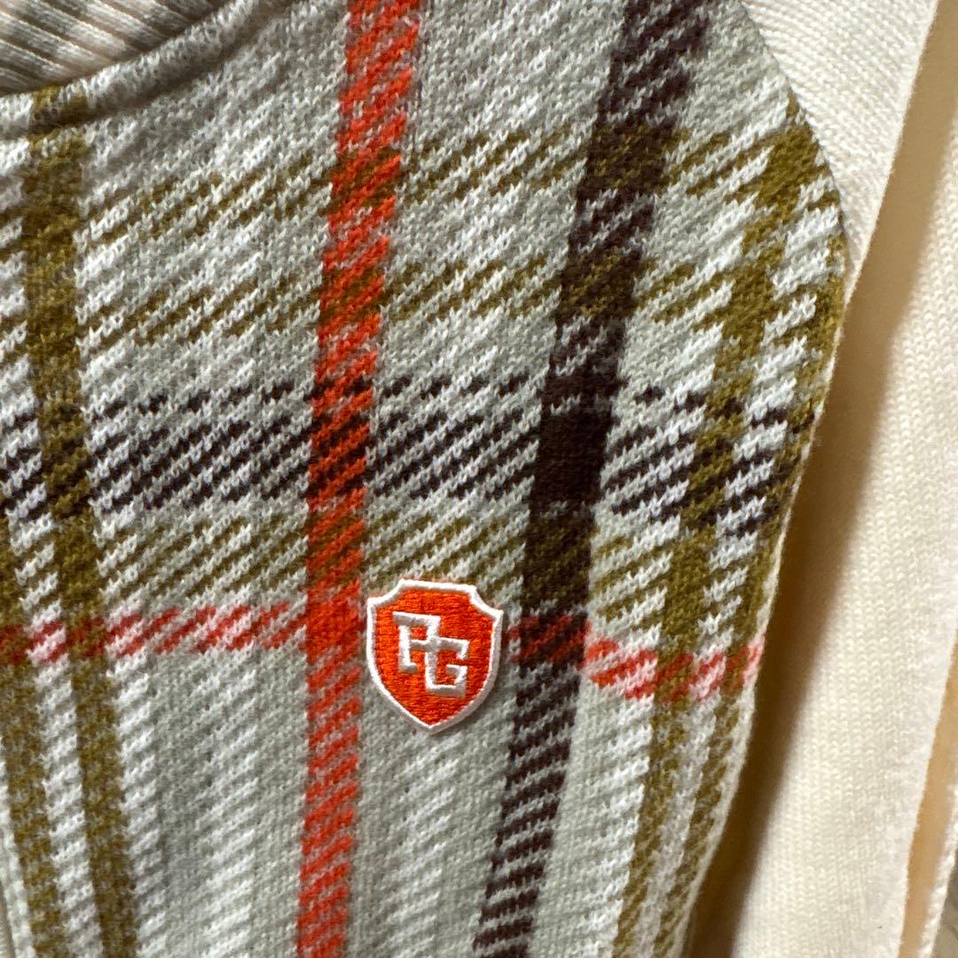 PEARLY GATES チェック柄 セーター サイズ6