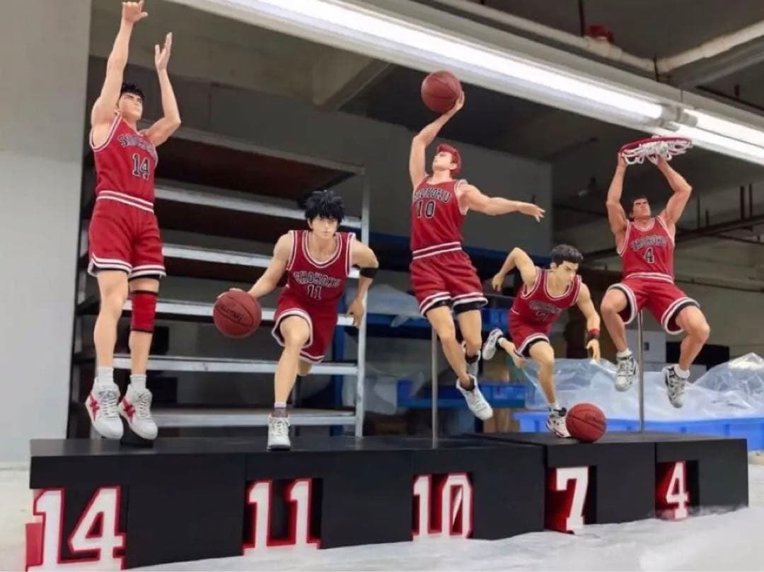 SLAM DUNK スラムダンク  5体 フィギュア ガレージキット