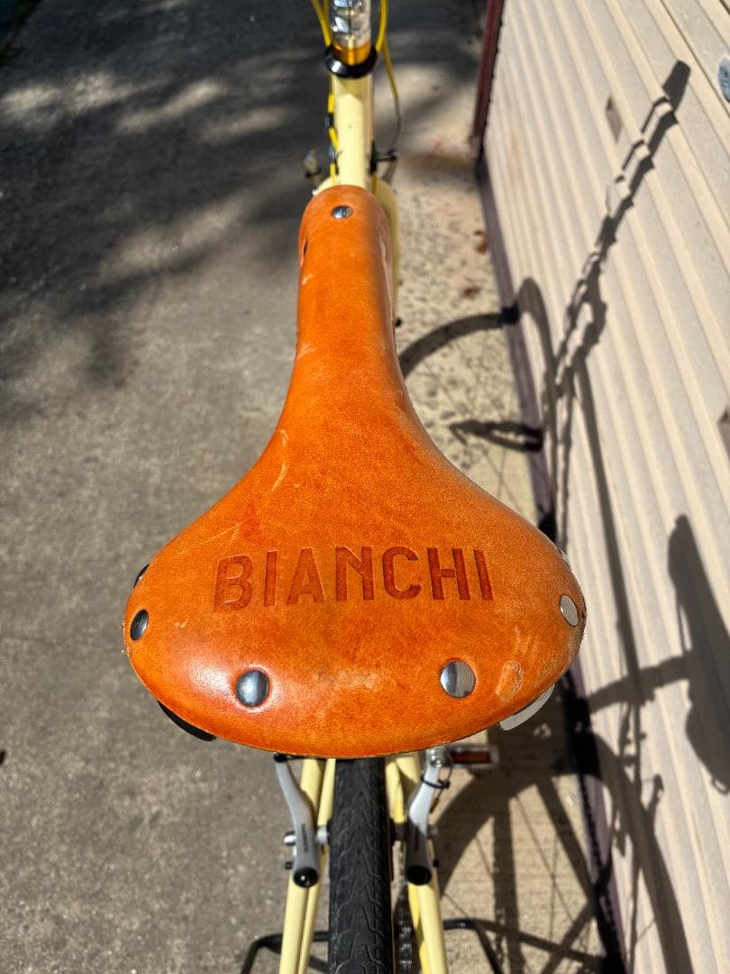 Bianchi Lupo 2013 クロスバイク イエロー サイズ50