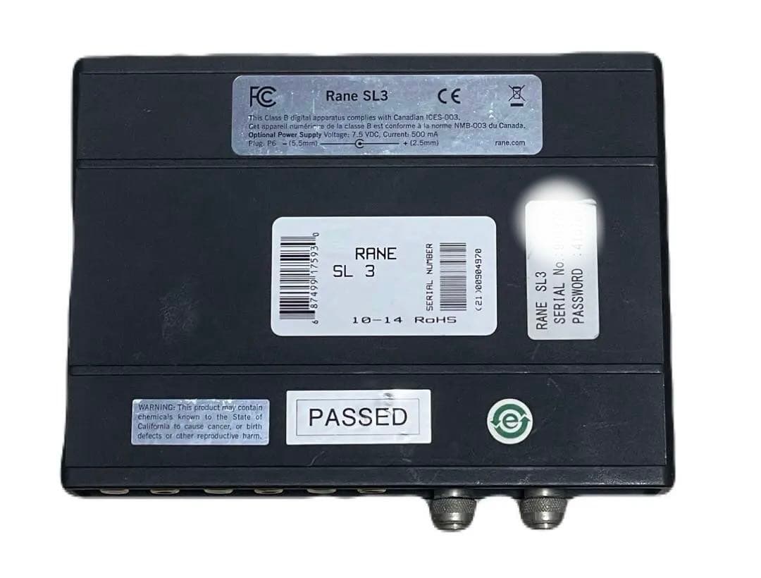 RANE SL 3 スクラッチライブ　serato