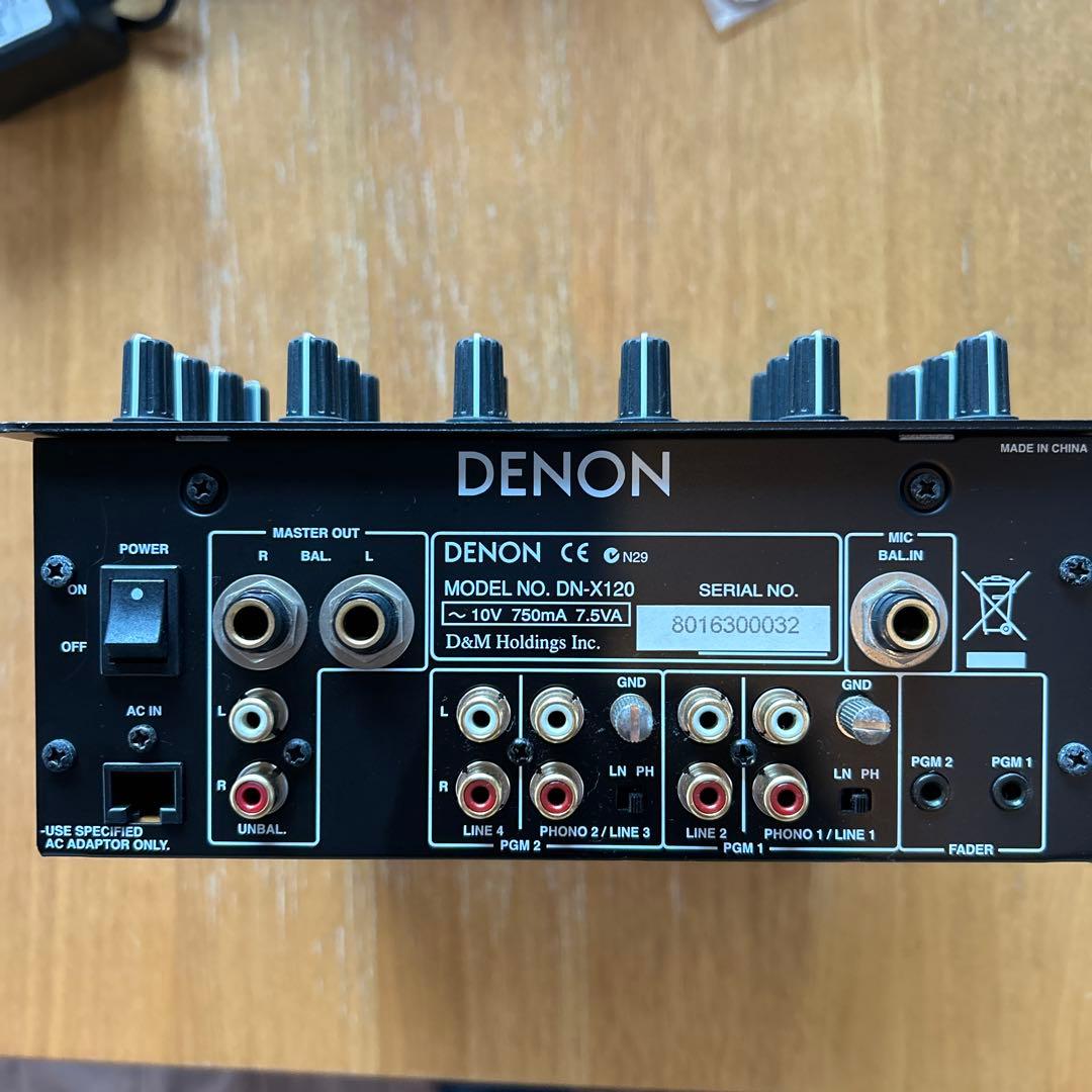 DENON DN-X120 DJミキサー