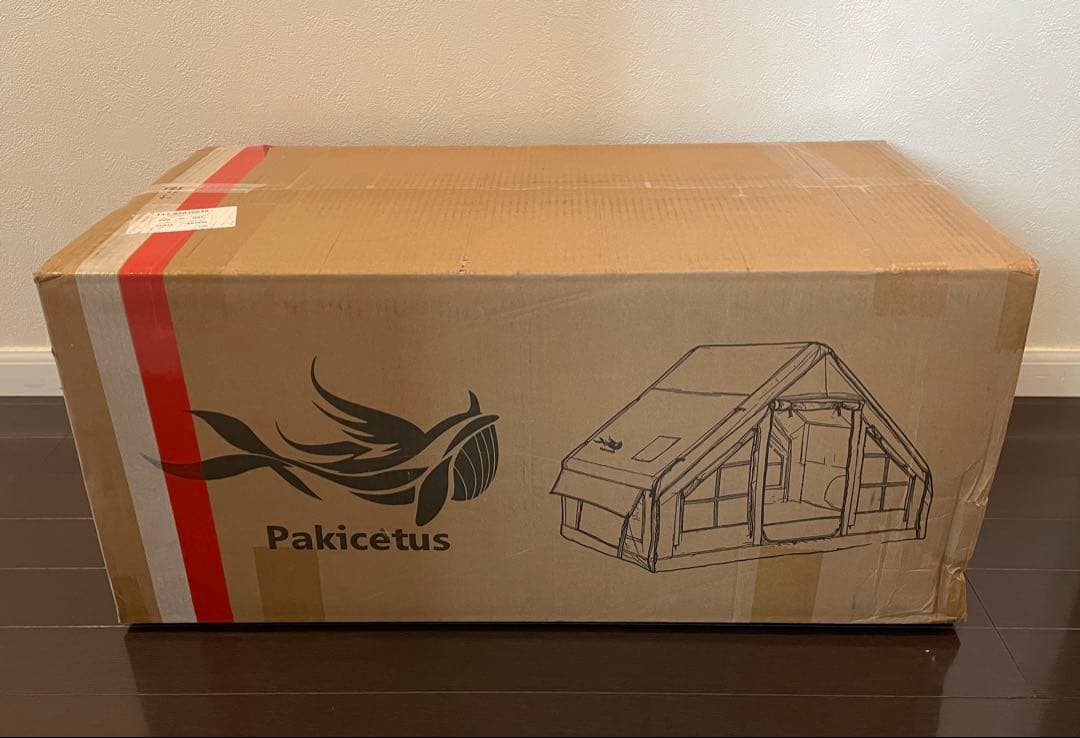 新品 PAKITUS インフレータブルテント キャンプテント
