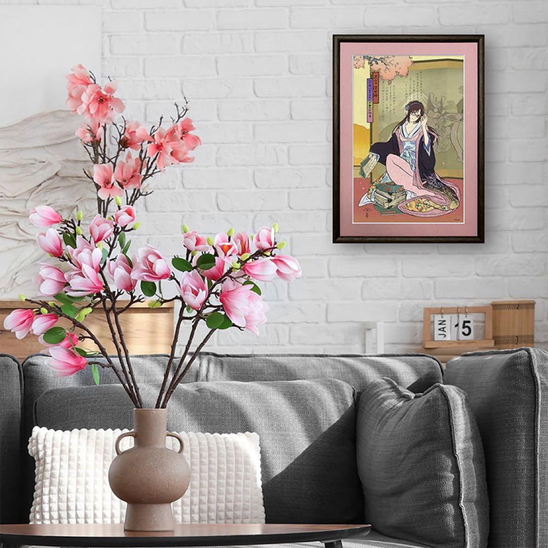 エヴァ浮世絵「箱根八里美人三画揃 マリ」　マリ用カラー単品　版三