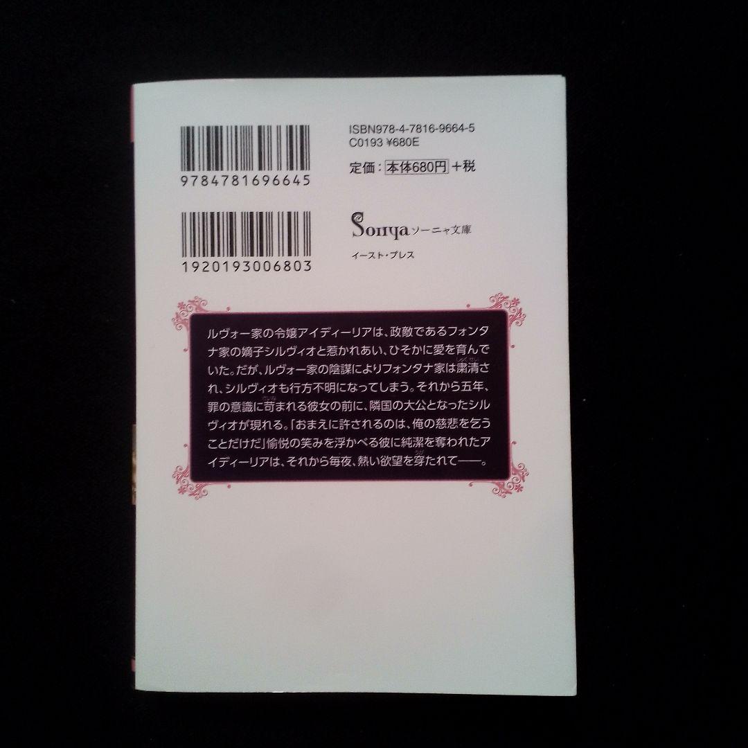 TL小説　ヴァニラ文庫　ノーチェ文庫　ティアラ文庫　ソーニャ文庫　ハニー文庫