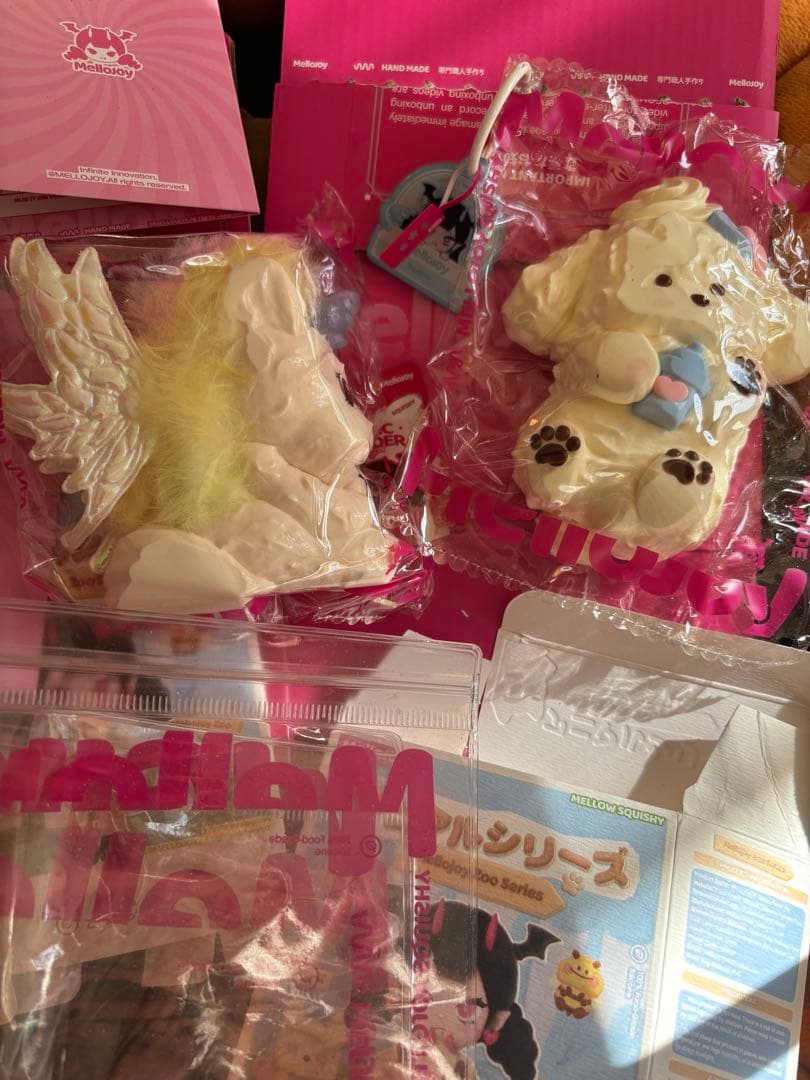 メロジョイ　シークレット　ユニコーン　クリームわん　ゆきこ　大人気　スクイーズ