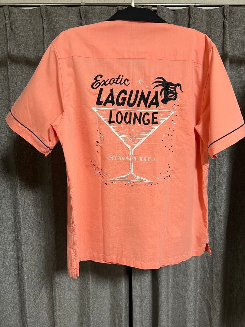 Stussy ピンク 半袖シャツ Lサイズ