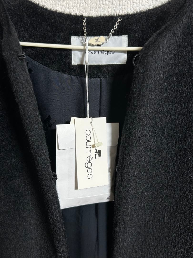 courrèges コート アルパカ 38