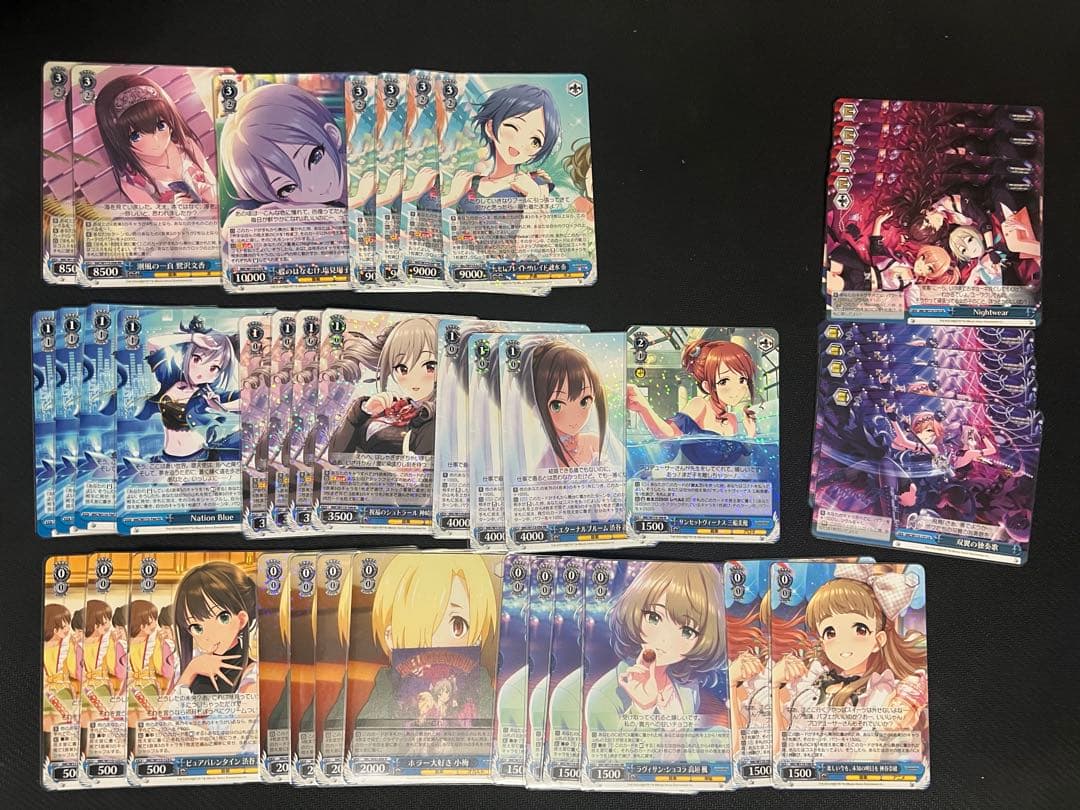 アイドルマスター シンデレラガールズ デッキパーツまとめ売り　値段交渉可