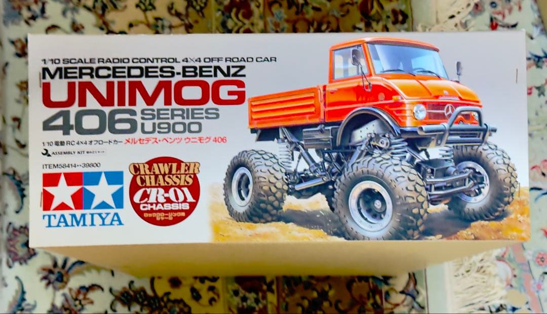 ラスト１台★タミヤ★メルセデス・ベンツ ウニモグ406 CR-01