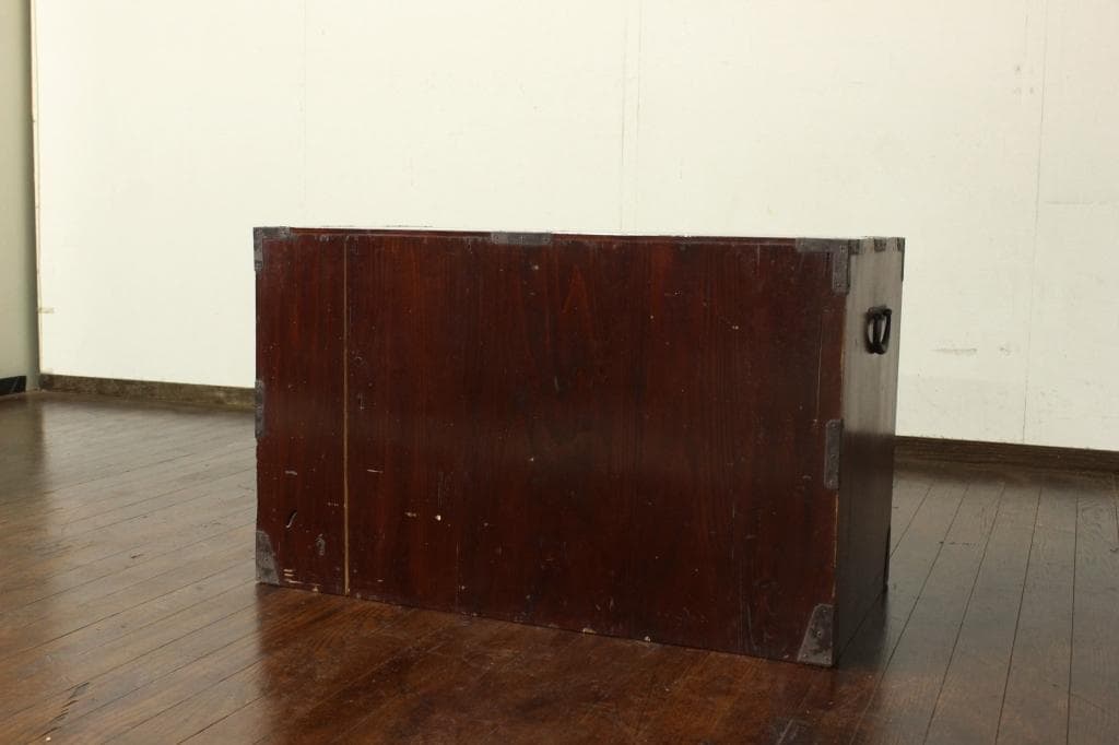 兜金具！庄内箪笥 古家具/古民家/時代箪笥/チェスト/和家具/古道具/古民具