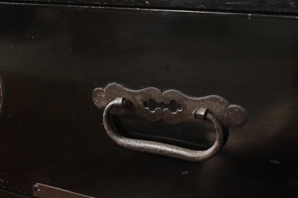 兜金具！庄内箪笥 古家具/古民家/時代箪笥/チェスト/和家具/古道具/古民具