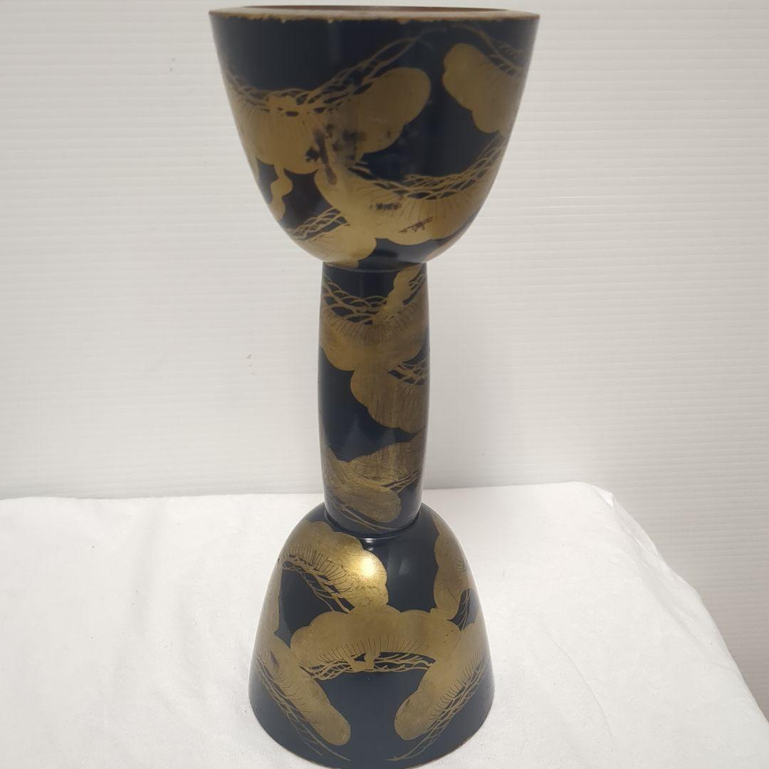 小鼓 松 鼓胴 時代和楽器 雅楽神楽能楽 蒔絵？