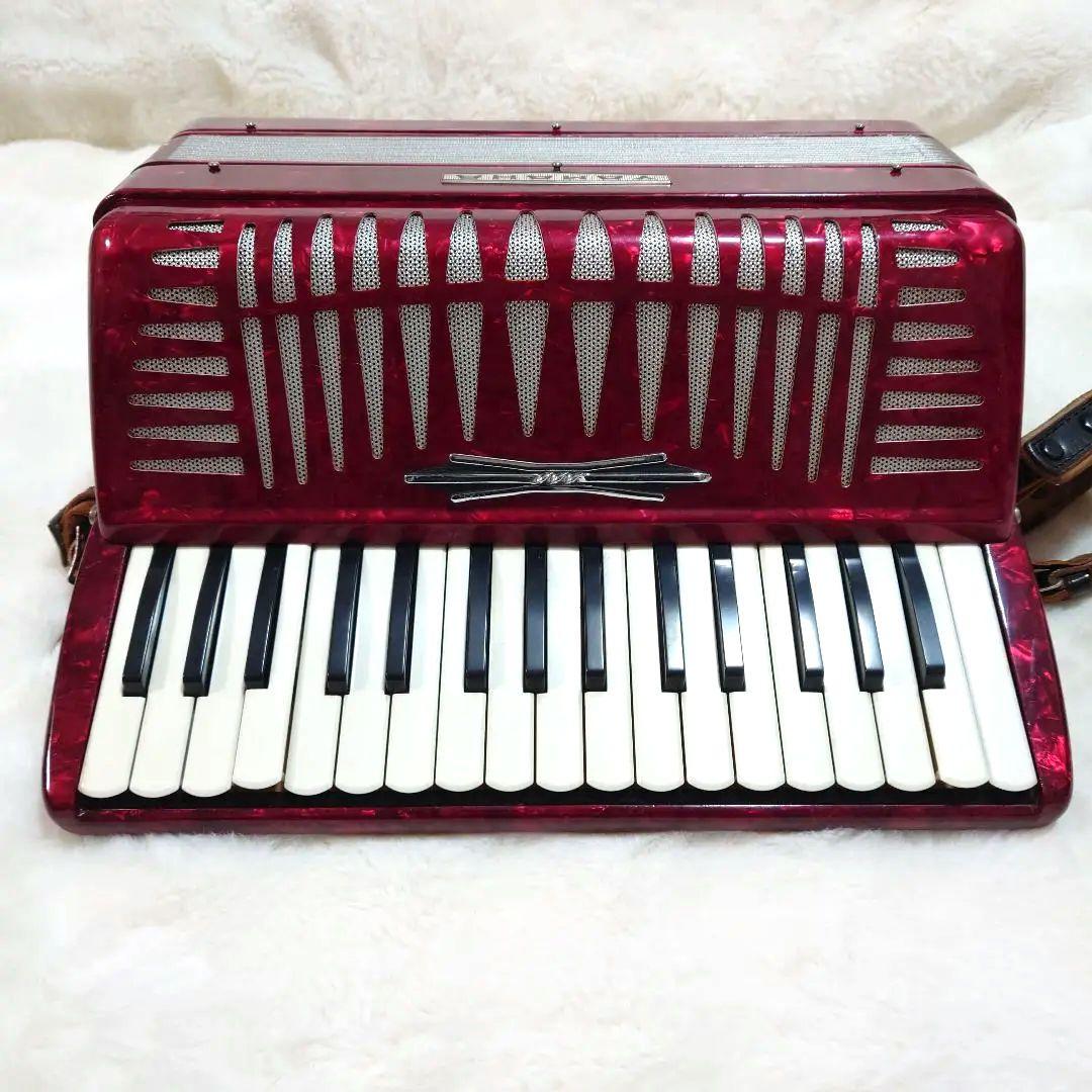 【昭和レトロ】YAMAHA アコーディオン 32鍵盤21ベース アンティーク