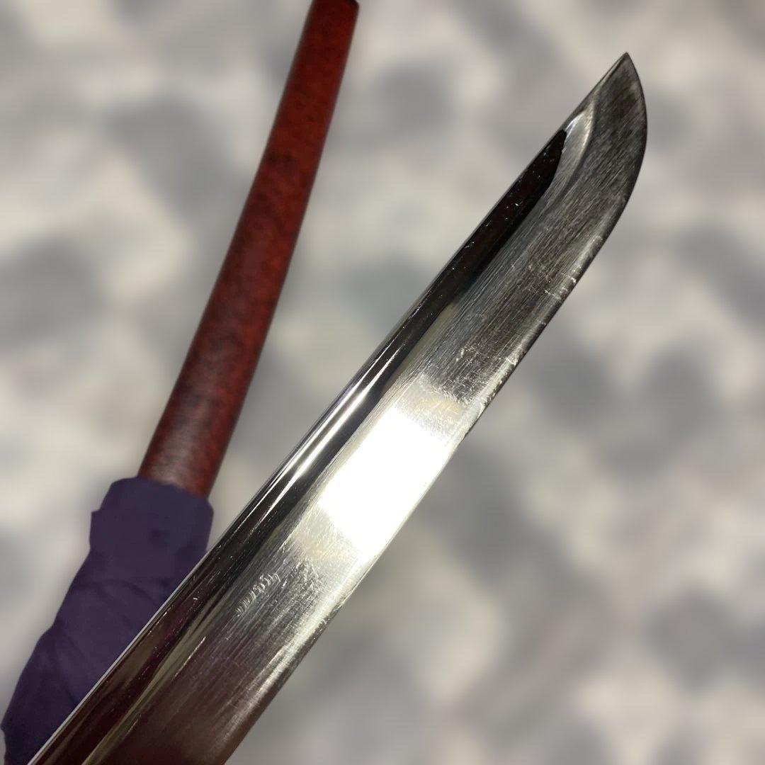 豪華模造刀(刀袋付) 坂本龍馬拵え 黒柄 龍彫透し丸鍔