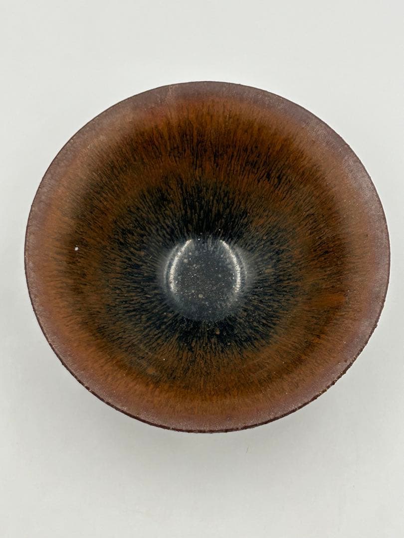 ★0010　宋時代　建窯 兎豪天目茶碗★茶道具 茶器 唐物天目 中国美術