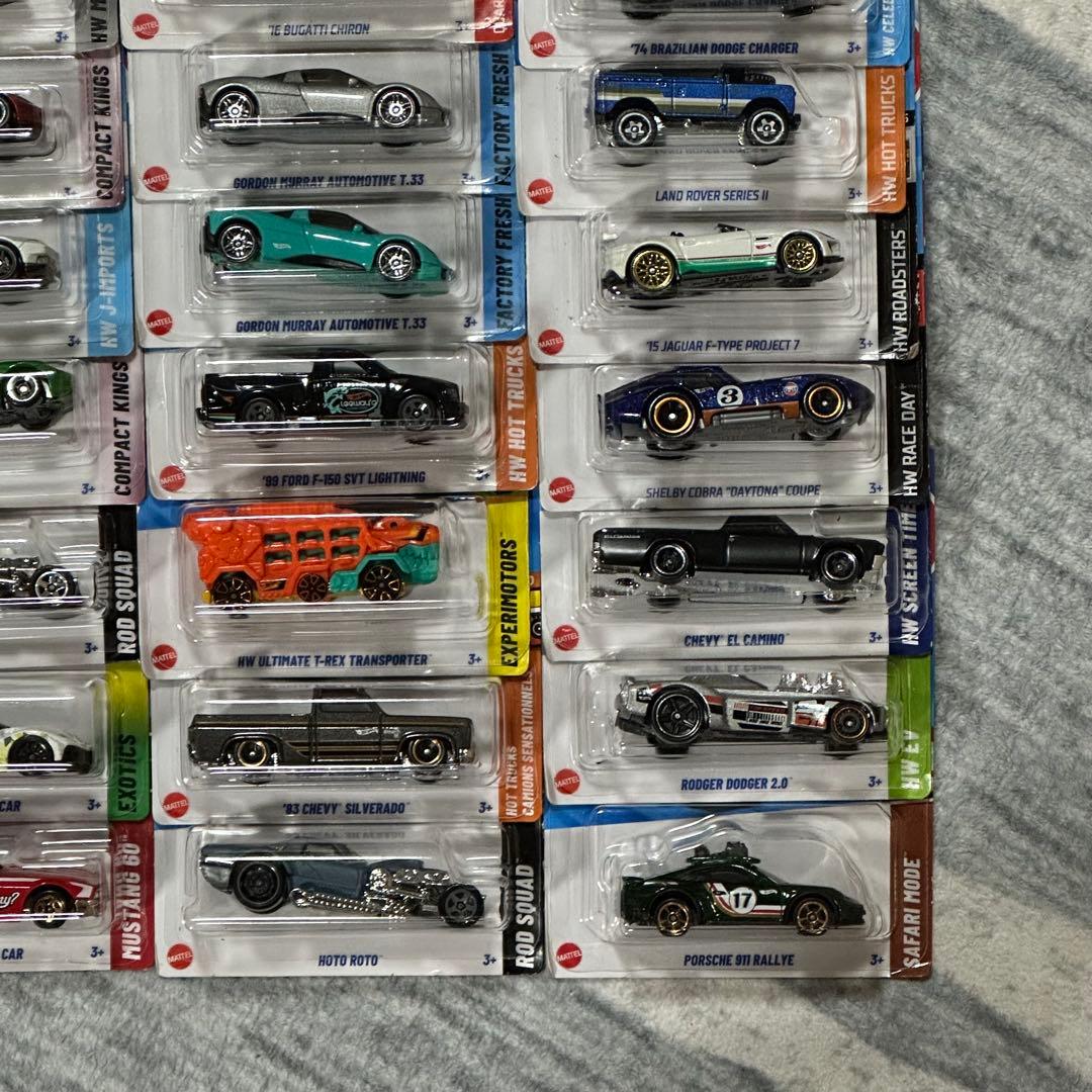 ホットウィール ベーシック 36台セット⑯ フェラーリ シルバラード等