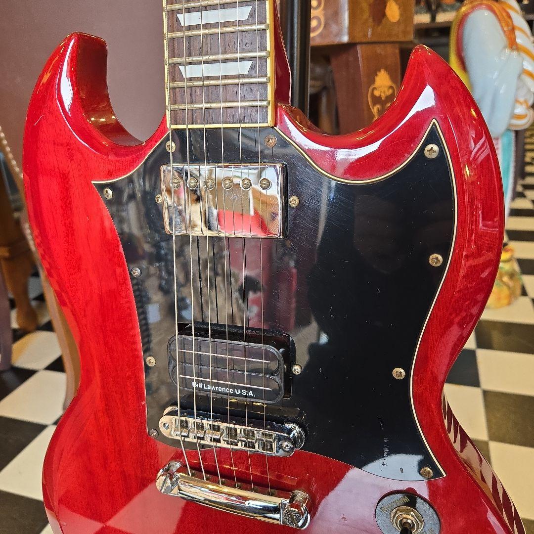 BLITZ Aria Pro II SGタイプ エレキギター ビル・ローレンス