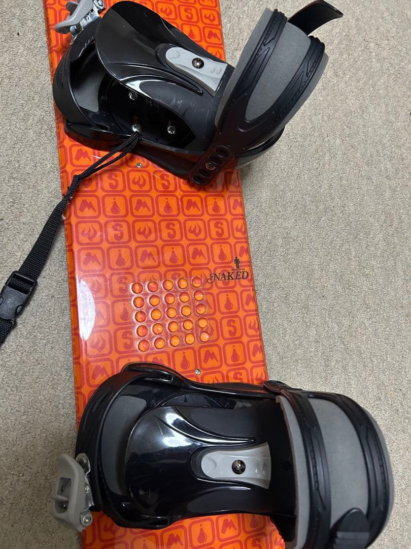 NAKID キッズ用スノーボード108cm バイン付 初心者◎