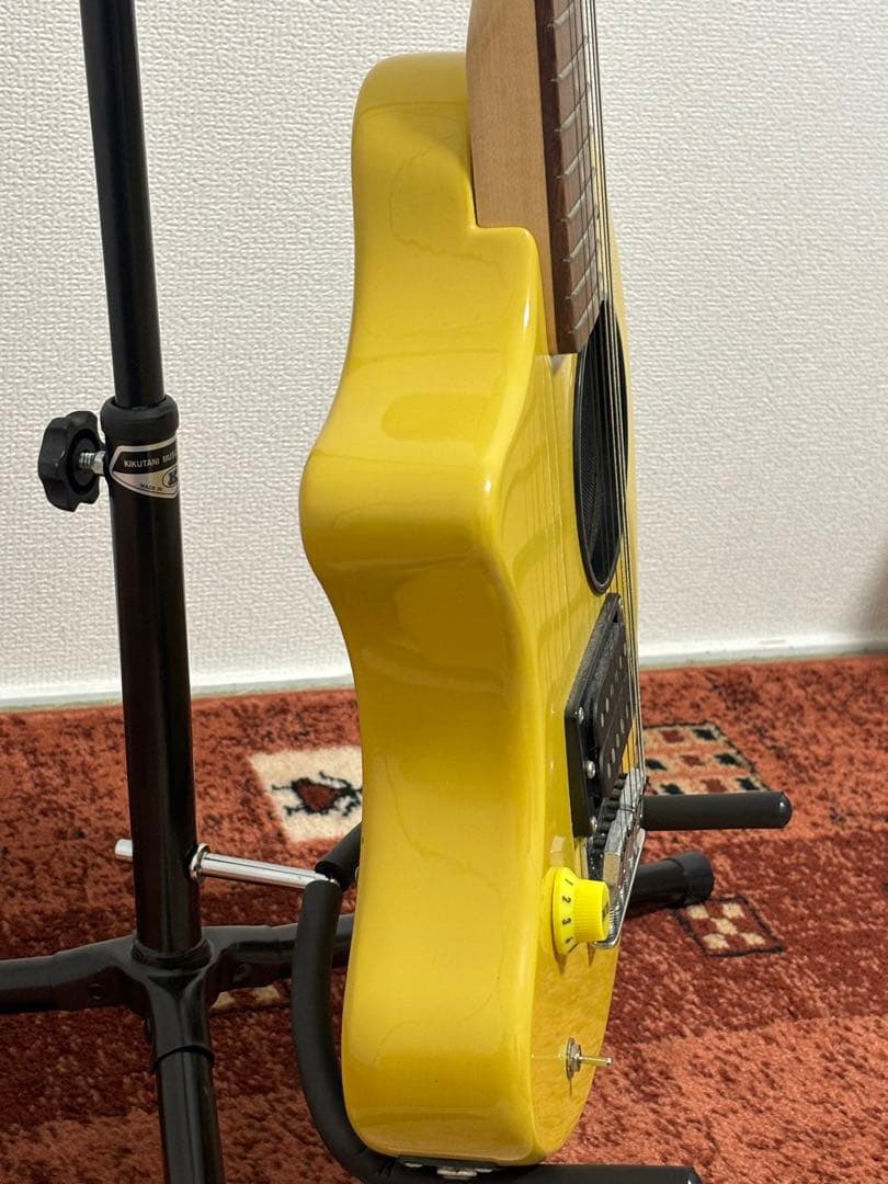 Fernandes フェルナンデス ZO-3 黄色 レフティ 左 エレキギター