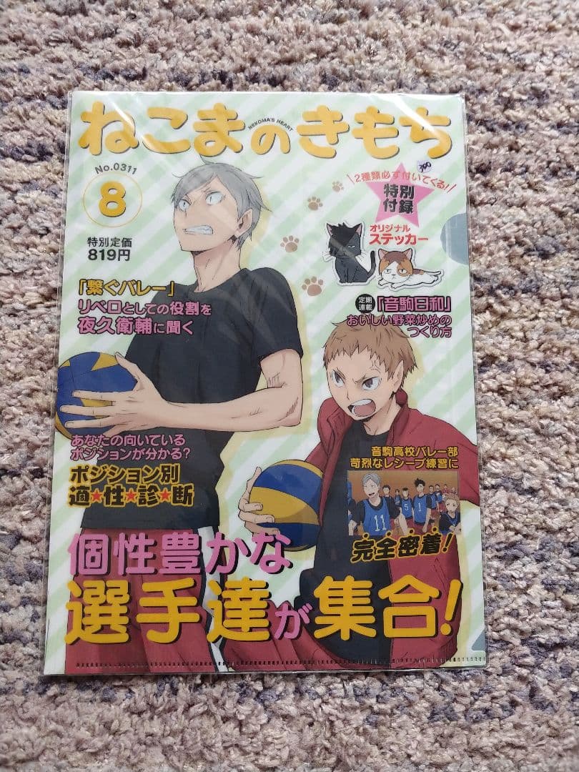 ハイキュー！！ クリアファイルセット 音駒