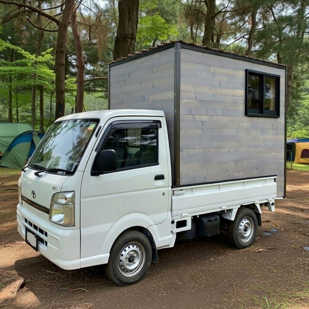 キャンピングカー キャンピングシェル モバイルハウス