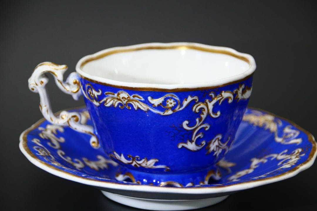 一点もの 芸術 1833年 英国 スポード コープランド カップ&ソーサー