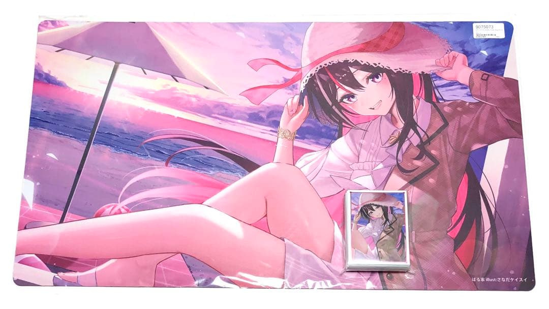 AZKi スリーブ プレイマット セット ホロライブ さなだケイスイ i_w