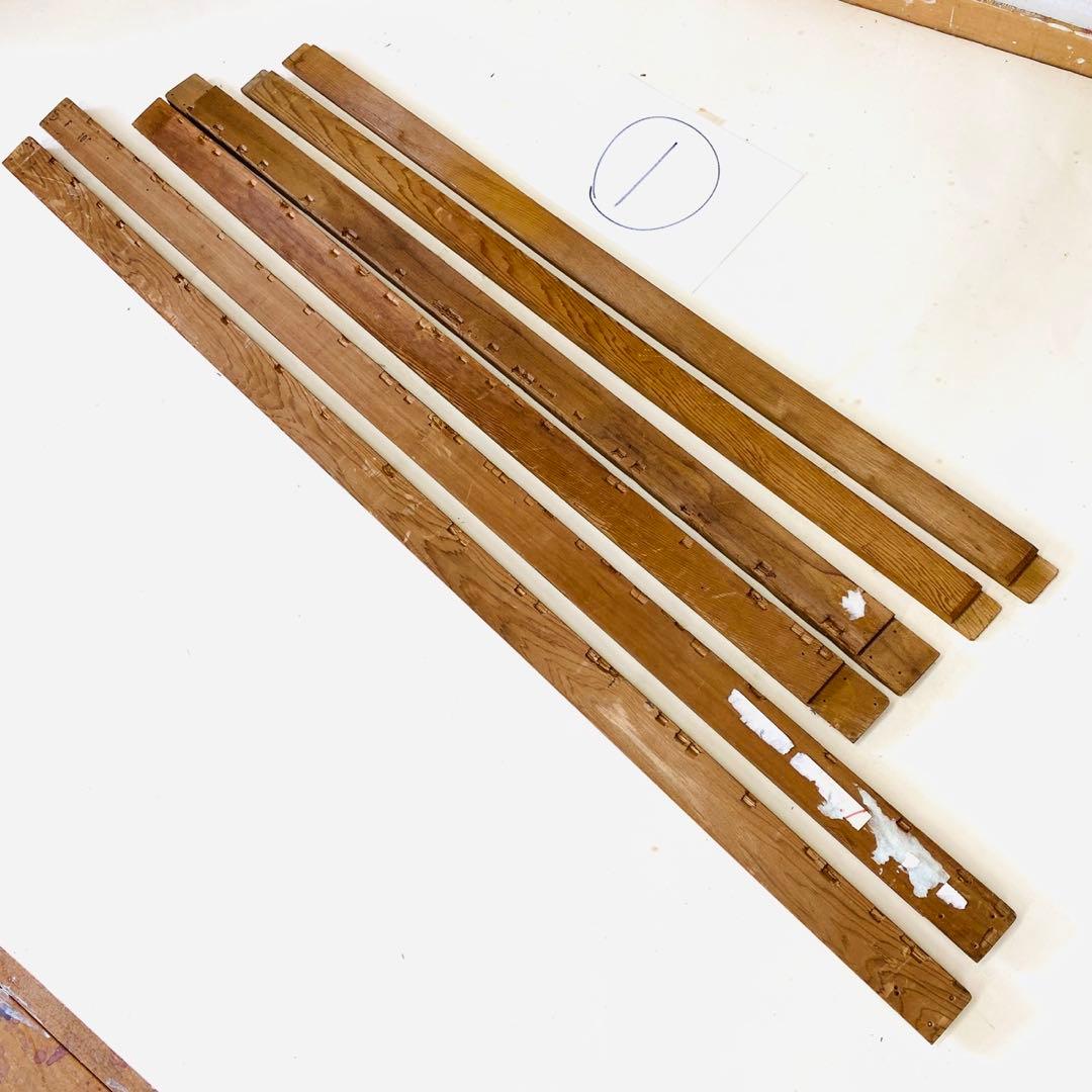 絵画用 木枠 キャンバス枠 F100号 杉材 KISO刻印 良品 送料込み ①