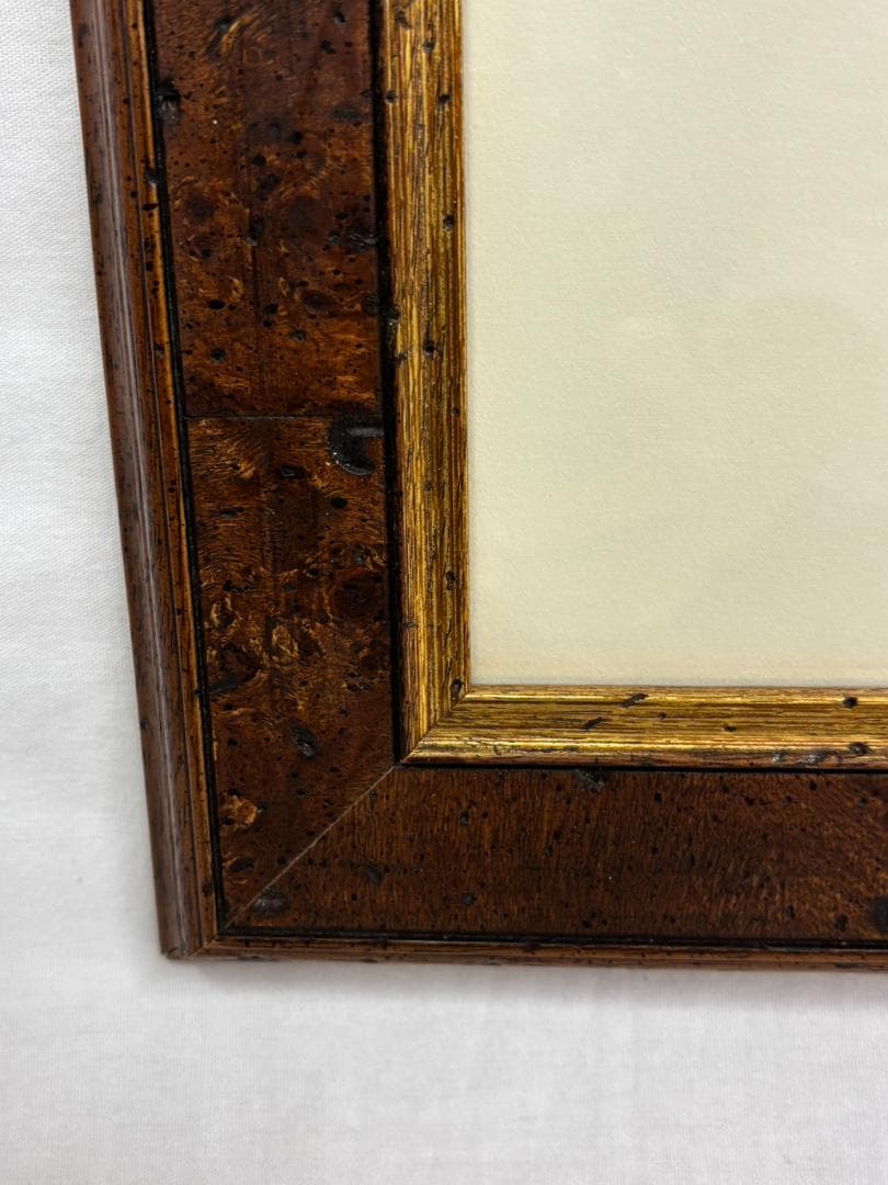 真作 小暮真望「溪音(秋のかおり)」シルクスクリーン サイン 日本百名山シリーズ