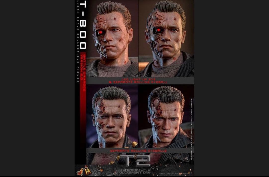 ホットトイズ T-800 バトルダメージ版 2.0 DX46『ターミネーター2』