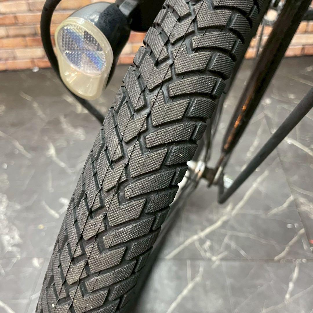 【81】子供用自転車 子供車 TWIN GATE ブラック 20インチ 変速付き