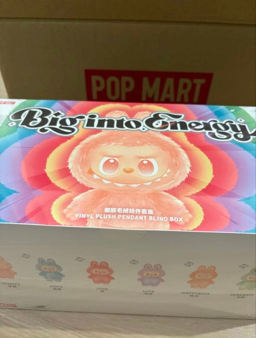 【正規品・未開封】Labubu Big into Energy 3個　ラブブ
