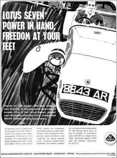 レア品/50年代/米国/スーパーカーオーナーズクラブ/カーバッジ/ロータスセブン