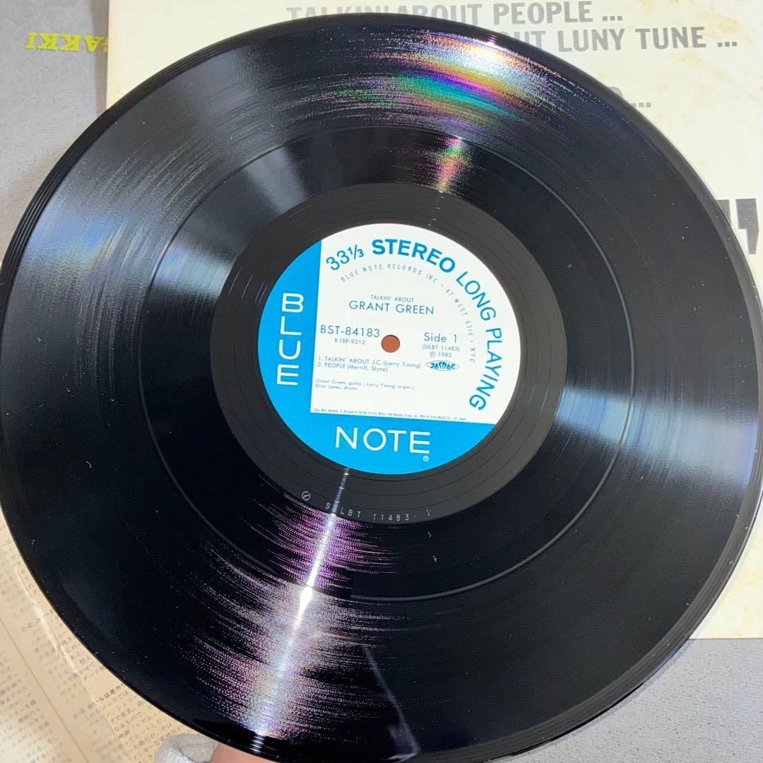 ジャズレコード　グラント・グリーンTALKIN’ ABOUT