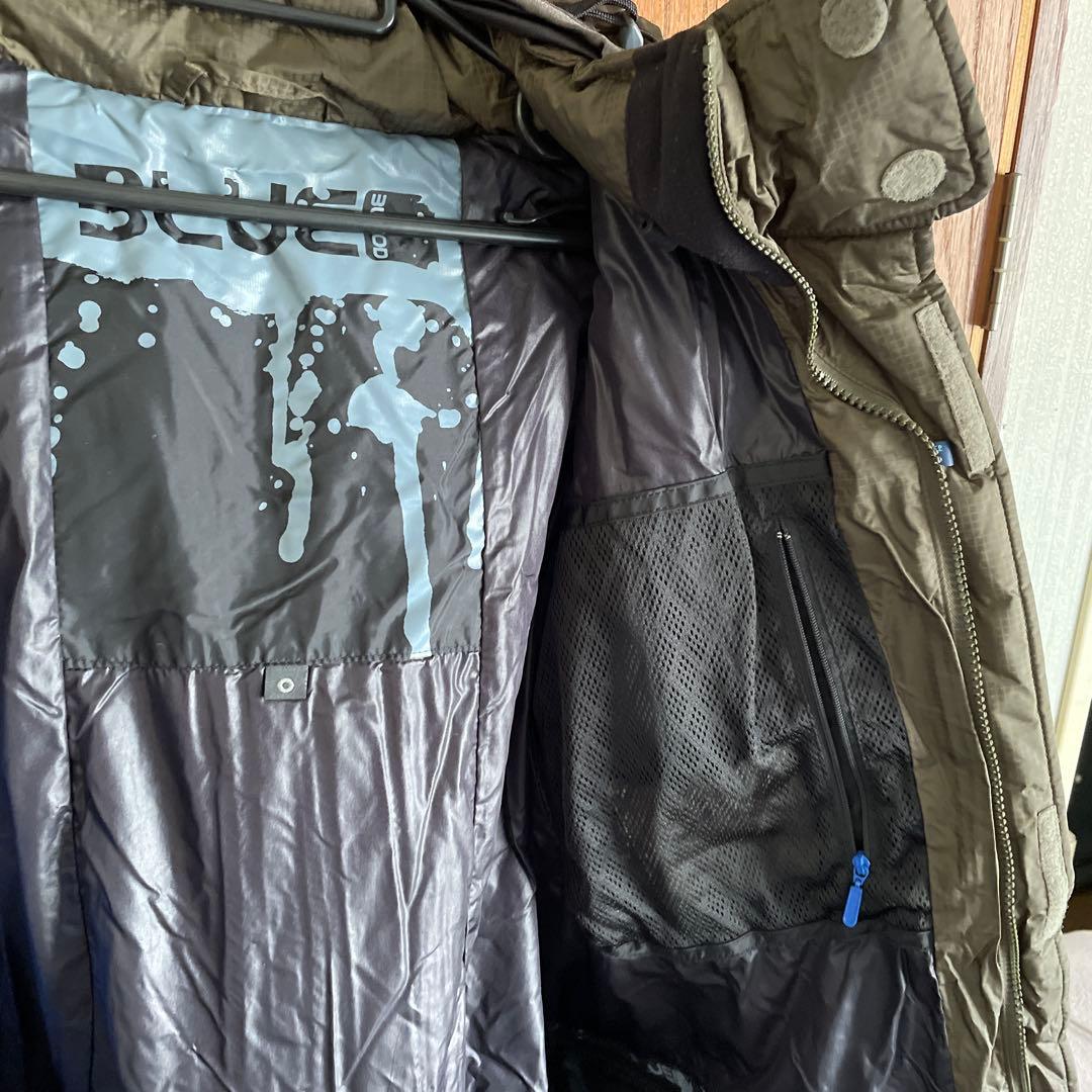 スノーボードウェア ブルーブラッド ダウンジャケット フード付き