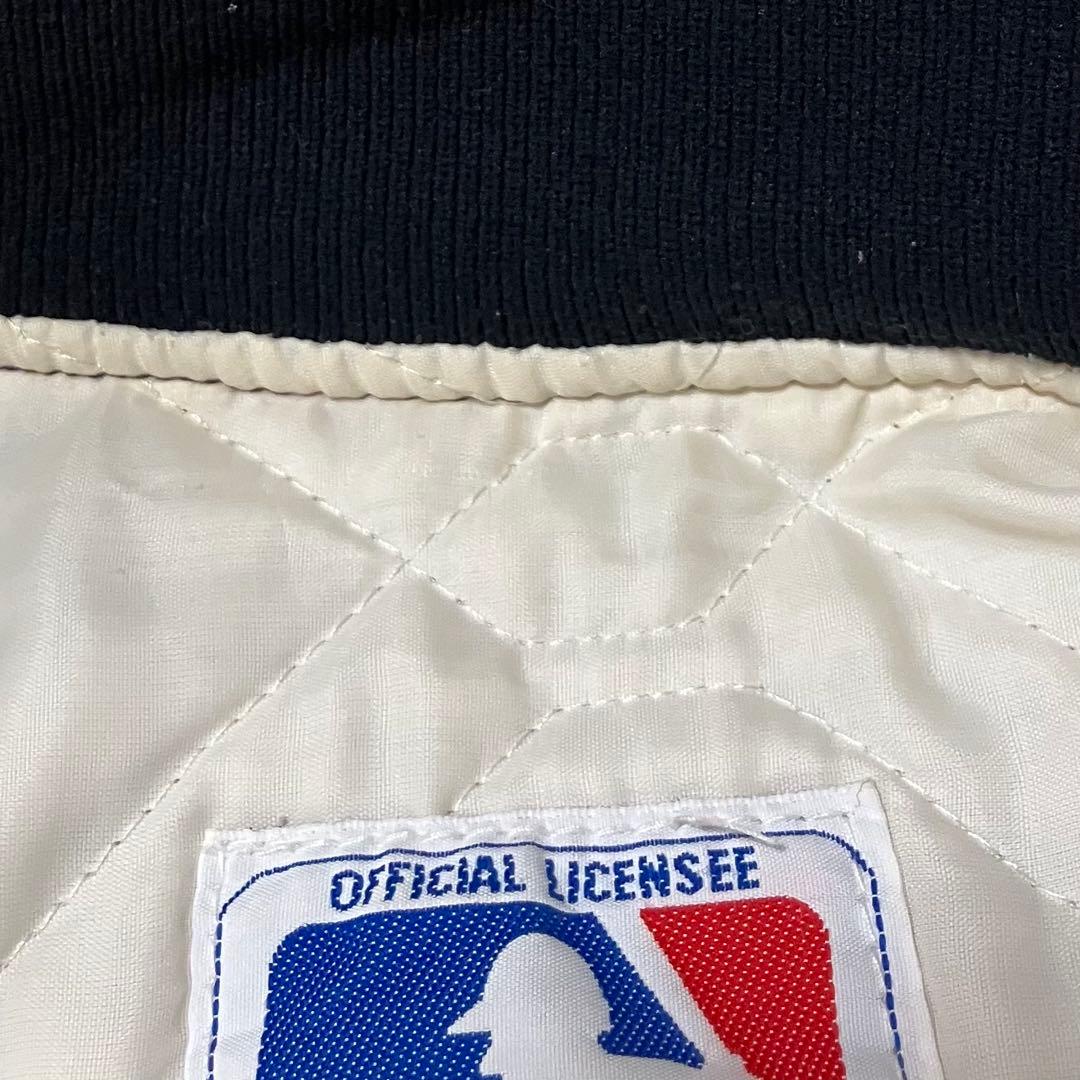 80s STARTER USA製MLB ホワイトソックス スタジャン ジャケット