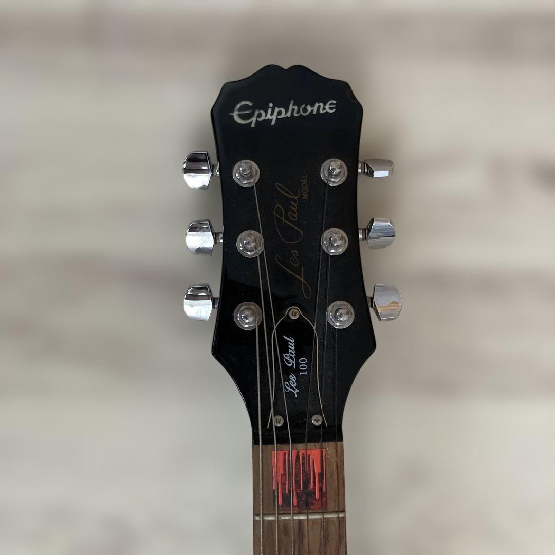 Epiphone Les Paul ブラックエレキギター(ジャンク品)