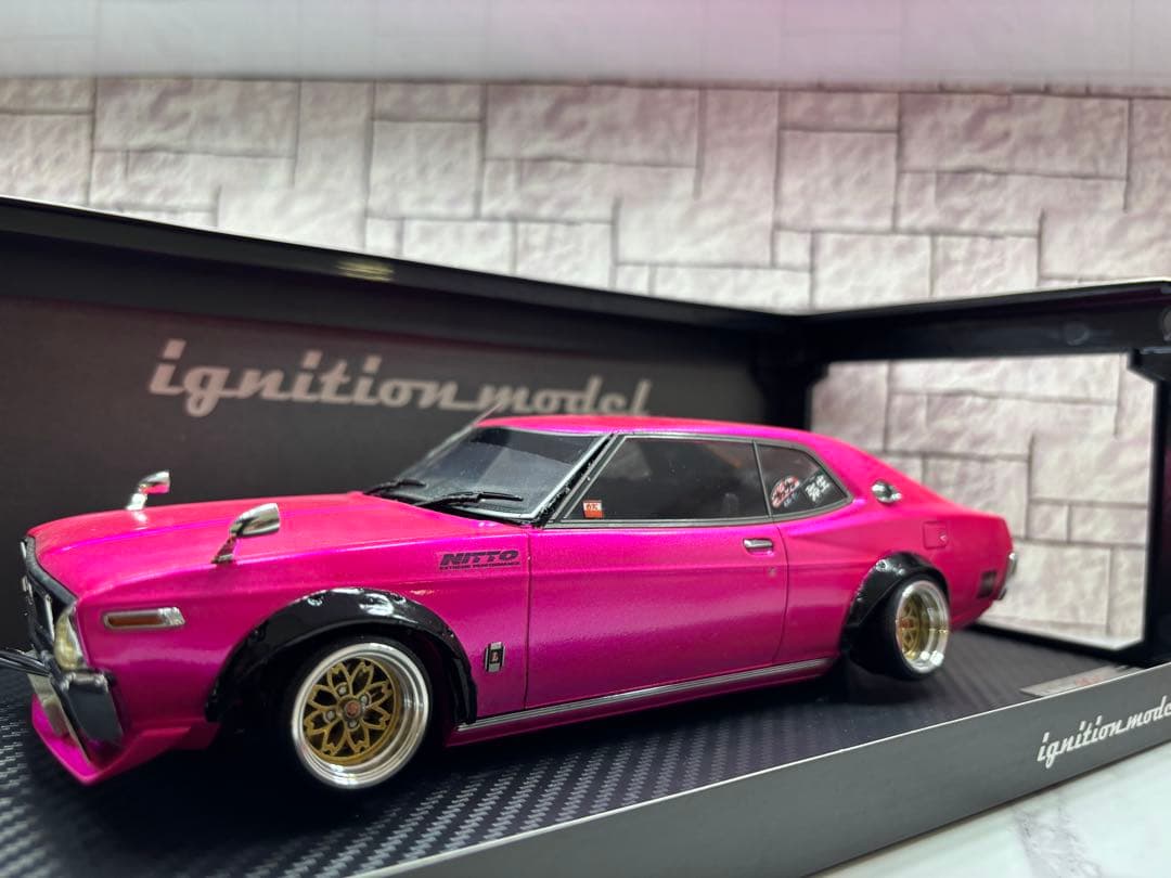 1/18ミニカー　IGブタケツローレル　弥生深リムセミワークスカスタム