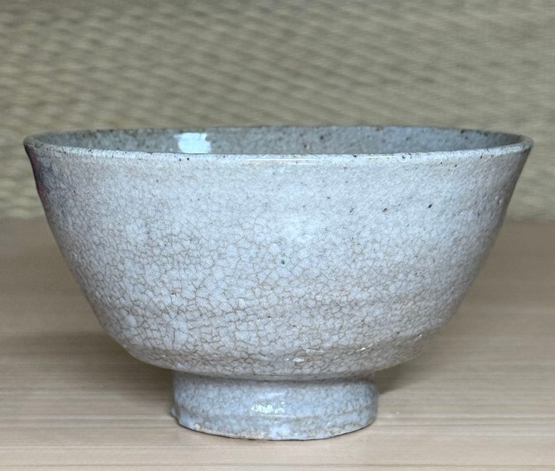 井戸 茶碗 抹茶碗 茶道具 韓国陶芸 安東五作箱書 #1110-01