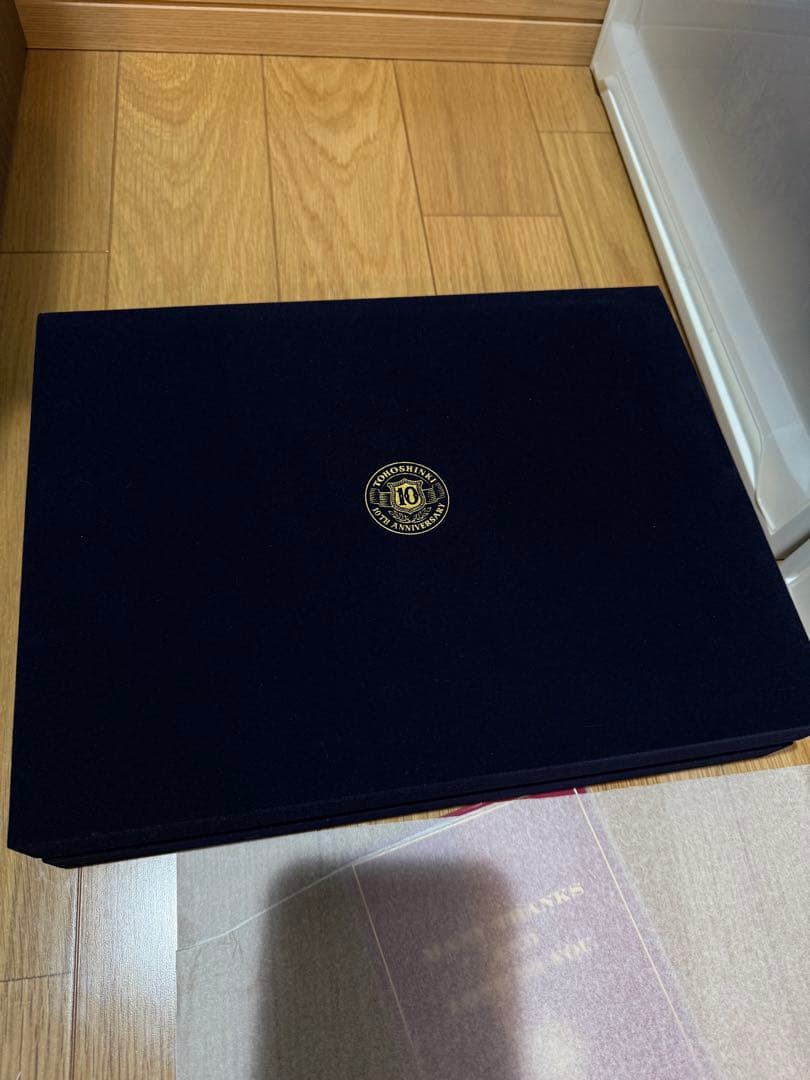 東方神起　10周年記念ボックスと4月2日東京限定チャーム