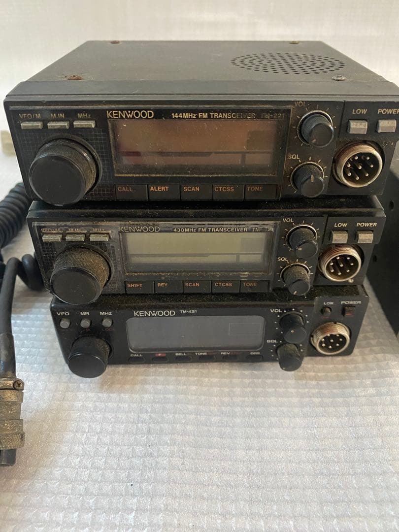 トランシーバー KENWOOD TM-221 TM-421 TM-431 SP-45M