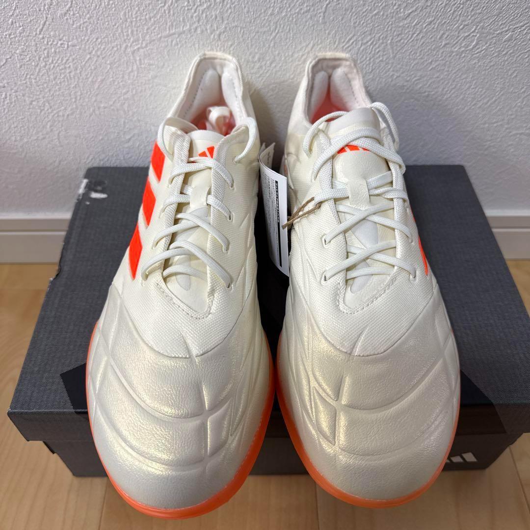 adidasアディダス　コパピュア　サッカー　トレシュー　白オレンジ27cm新品