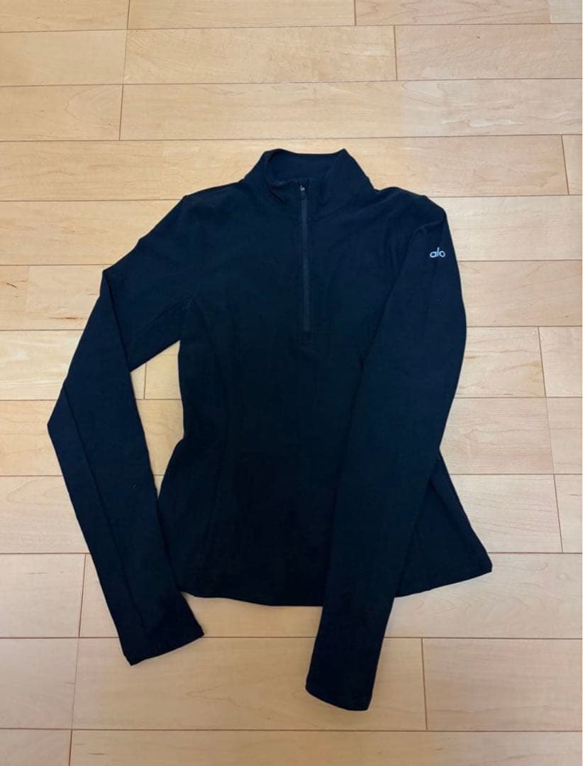 【Alo】alosoft 2/1 zip rapid pullover Sサイズ