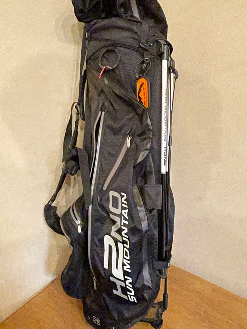 H2NO SUN MOUNTAIN キャディバッグ ブラック